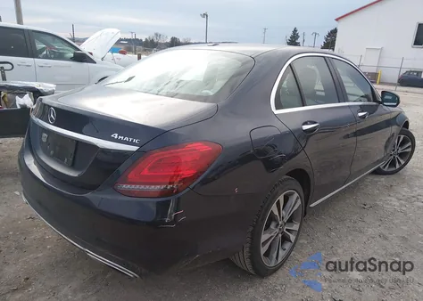 2021 Mercedes-Benz C 300 4Matic из США, поврежденный, VIN W1KWF8EB9MR626879